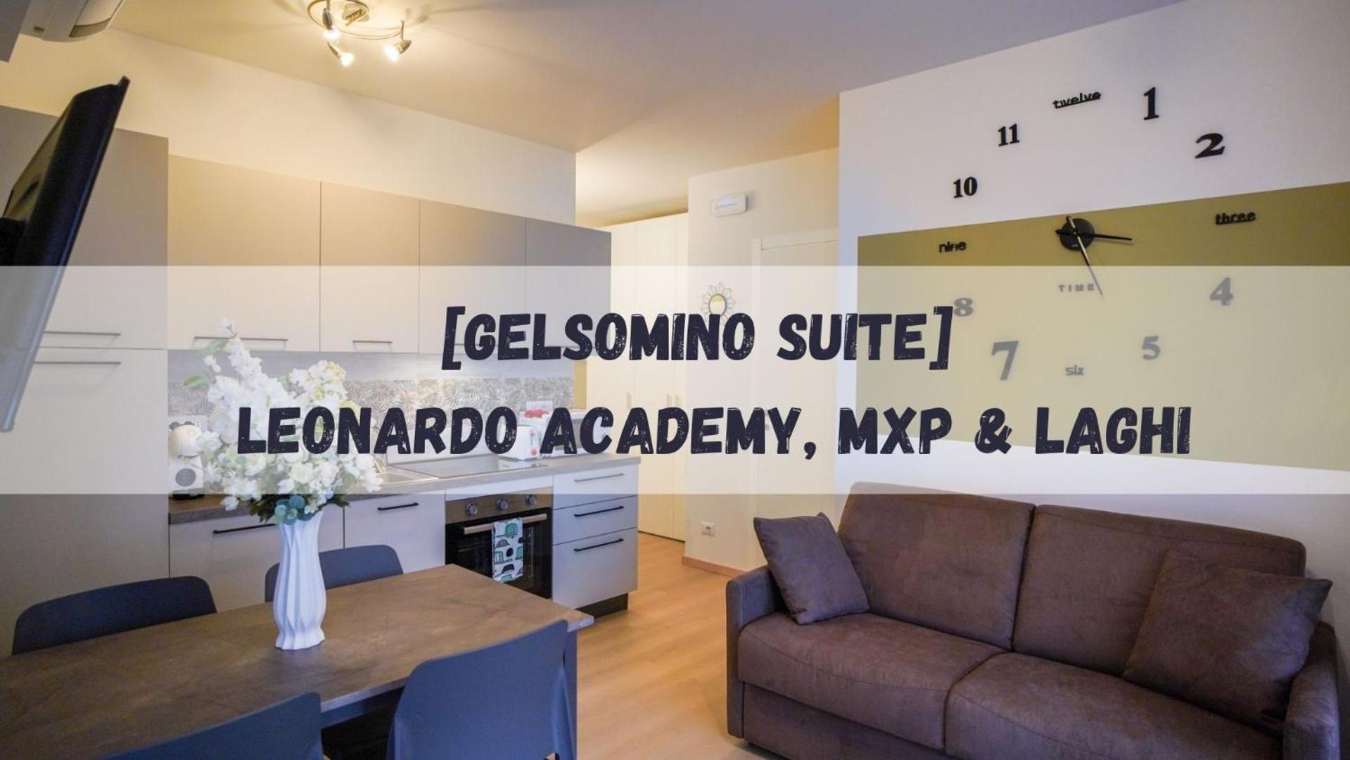 Gelsomino Suite Leonardo Academy, Mxp & Laghi Sesto Calende Luaran gambar